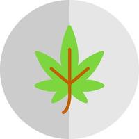 design de ícone de vetor de cannabis