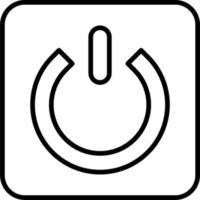 ícone de vetor de botão liga / desliga