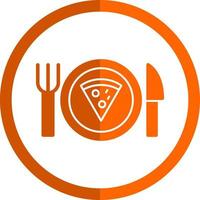 design de ícone de vetor de refeição