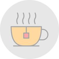 design de ícone de vetor de xícara de chá