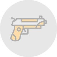 design de ícone de vetor de armas