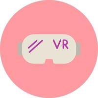 ícone de vetor de óculos vr