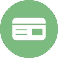 ícone de vetor de cartão de crédito