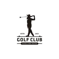 golfe esporte clube logotipo Projeto inspiração vetor