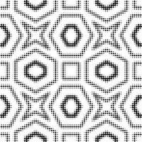 abstrato geométrico ornamental de meio-tom. cartão de estilo pop art. textura grunge. vetor
