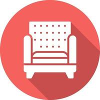 ícone de vetor de sofá