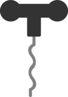 ícone de vetor de saca-rolhas