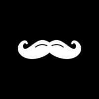 design de ícone de vetor de bigode