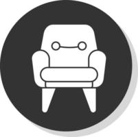 design de ícone de vetor de cadeira