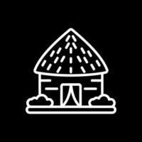design de ícone de vetor de cabana