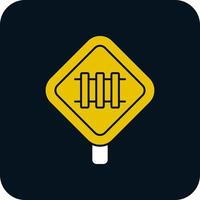 design de ícone de vetor de sinal de trânsito