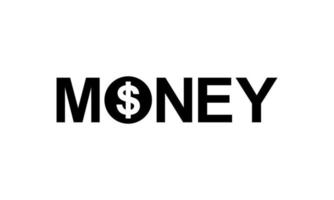letras visual do a dinheiro para logotipo, pictograma, aplicativos, local na rede Internet ou gráfico Projeto elemento. vetor ilustração
