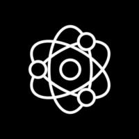 design de ícone de vetor de átomos