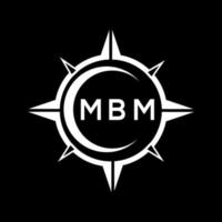 mmm abstrato monograma escudo logotipo Projeto em Preto fundo. mmm criativo iniciais carta logotipo. vetor