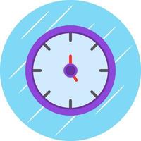 design de ícone de vetor de tempo de relógio