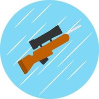 design de ícone de vetor de atirador