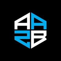 aazb carta logotipo criativo Projeto com vetor gráfico, aazb simples e moderno logotipo.