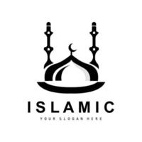 mesquita logotipo, vetor islâmico, islâmico dia Ramadã projeto, eid eid, e eidul adha