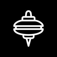 design de ícone de vetor de pião