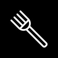 design de ícone de vetor de garfo