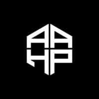 aahp carta logotipo criativo Projeto com vetor gráfico, aahp simples e moderno logotipo.