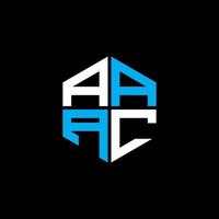 aaac carta logotipo criativo Projeto com vetor gráfico, aaac simples e moderno logotipo.