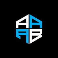 aaab carta logotipo criativo Projeto com vetor gráfico, aaab simples e moderno logotipo.