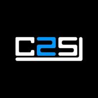 czs carta logotipo criativo Projeto com vetor gráfico, czs simples e moderno logotipo.
