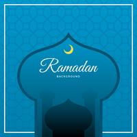 Plano de fundo vector ramadan