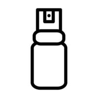 design de ícone de spray de pimenta vetor