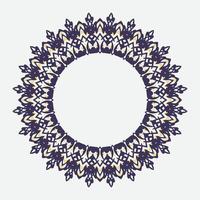 decorativo linha arte quadro, Armação para Projeto modelo. elegante vetor elemento Oriental estilo, Lugar, colocar para texto. elegante cor esboço floral fronteira. renda ilustração para convites e cumprimento cartões