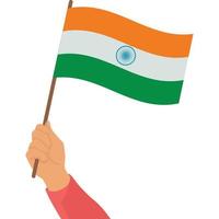indiano bandeira que pode facilmente editar ou modificar vetor