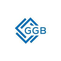gb carta logotipo Projeto em branco fundo. gb criativo círculo carta logotipo conceito. gb carta Projeto. vetor