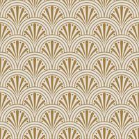 padrão sem emenda vintage art déco. formas geométricas de ouro de arte de linha. ilustração vetorial de ornamentos modernos. fundo elegante retrô gatsby para tecido, papel de parede ou embrulho vetor