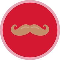 design de ícone de vetor de bigode