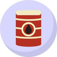 design de ícone de vetor de barril de petróleo