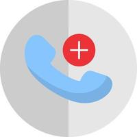 serviço médico em design de ícone de vetor de chamada