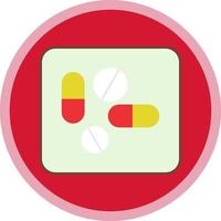 design de ícone vetorial de pílulas e comprimidos vetor