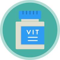 design de ícone de vetor de vitaminas