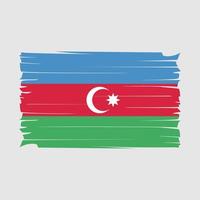 vetor da bandeira do azerbaijão