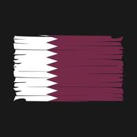 vetor da bandeira do qatar