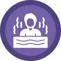design de ícone de vetor de sauna