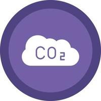 design de ícone de vetor de co2