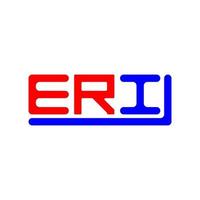 eri carta logotipo criativo Projeto com vetor gráfico, eri simples e moderno logotipo.