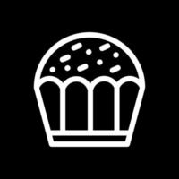 design de ícone de vetor de cupcake