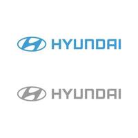 Hyundai logotipo vetor, Hyundai ícone livre vetor