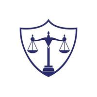 design de logotipo de lei e advogado. escritório de advocacia e design de logotipo de vetor de escritório.
