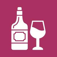 ícone de vetor de vinho