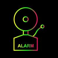ícone de vetor de alarmes