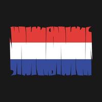 vetor da bandeira da holanda